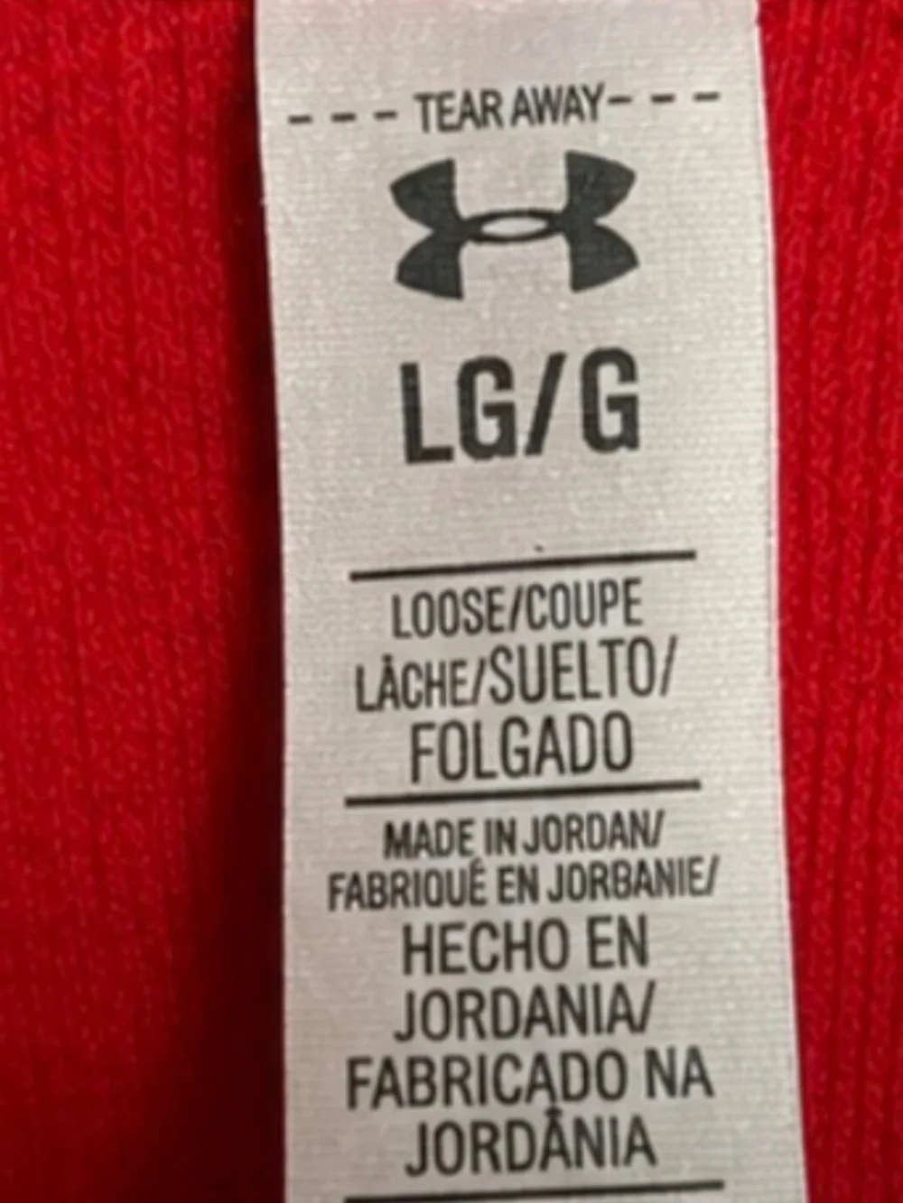 Under Armour stay comfortable